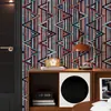 Papel de Parede Autoadesivo Novo Estilo Boêmio de PVC para Embelezamento de Paredes, Parede de Fundo de TV, Venda por Atacado e Dropshipping Disponíveis