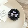 Pinza para el Cabello Popular de Flor de Orquídea Mariposa 2026 para Mujer, Pinza para el Cabello de Flor de Hortensia Estilo Vacaciones en la Playa, Accesorio para el Cabello con Pinza de Flor Artificial para Mujer