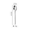 Colher de Aço Inoxidável 304 Colher de Sobremesa Garfo Colher de Jantar Doméstica Talheres de Aço Inoxidável Estilo Coreano Faca e Garfo Colher