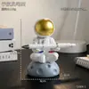 Diseño de astronauta espacial de dibujos animados portalápices para estudio estudiante papelería bolígrafo personalizado creativo almacenamiento de escritorio adorno decorativo