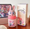 Taza de café auténtica de Sanrio, taza térmica para niños, taza de agua portátil de dibujos animados para estudiantes, taza de bolsillo mini