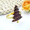 Porta Servilletas Navideños de Árbol de Navidad de Venta Caliente Transfronteriza, Varios Tipos de Porta Servilletas de Árbol de Navidad, Anillos para Servilletas, Anillos de Tela, Venta al por Mayor de Fabricantes