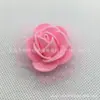 Cabeza de Flor de Rosa de 3.5cm de Espuma de Polietileno con Gasa Rosa Decoración de Boda Accesorios para Guirnaldas DIY Accesorios para Cajas de Dulces de Boda Florales