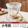 Soporte plegable para cubo de basura, tendedero de cocina para el hogar, cubo para restos de comida, contenedor de residuos de alimentos para fregadero, soporte para bolsa de basura de fregadero