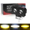 Faróis de Motocicleta Mais Vendidos, Spots de LED para Veículos Elétricos, Faróis de Alto Brilho, Faróis Amarelos e Brancos de Duas Cores com Feixe Alto e Baixo