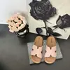 Sandalias de Verano 2025 Estilo Vacaciones Abiertas Francesas para Mujer, Planas Forma H, Antideslizantes para Playa y Mar