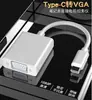 Convertidor USB-C a HDTV/VGA USB-C a hdtv Video HD a TV por Cable Proyección de Pantalla Compartida