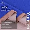Tecido Waffle Waffle Pequeno Quadrado Bump Lattice Tecido Camiseta Abacaxi Lattice Tecido Agulha Grossa Abacaxi Lattice Tecido