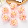 Flor de simulación de seda Dalia accesorios hechos a mano materiales para joyería diy decoraciones para fiestas de noche accesorios para ropa de fiesta flor artificial