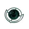 Comedouro de pássaros tipo gancho para jardim externo transfronteiriço feito de plástico, comedouro de pássaros pendurado para garrafas de cola