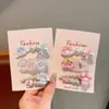 Presilhas de Cabelo Infantis Desenho Animado Fofo, Presilhas para Franja Lateral, Acessórios de Cabelo Doces Sanrio, Presilhas de Cabelo, Presilhas Bico de Pato, Estilo Menina