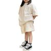 Essentials Camiseta de Manga Corta de Algodón Puro para Niños Verano Mediana y Grande Ropa de Verano para Niños Marca de Moda Estilo Calle Camiseta Tipo T Ropa para Niños