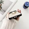 Cascabel Estilo Mascota Lindo Adecuado para Funda de Teléfono Móvil Samsung Zflip6 Pantalla Plegable Anti-Caída Flip7 Moda Creativa Modelo de Pareja