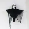 Transfronterizo Nuevo Halloween Pequeño Fantasma Colgante Sala de Escape Horror Colgante Fiesta de Casa Embrujada Decoración de Fantasma Colgante de Gasa Accesorios