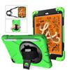 Rey Pirata para iPad mini4 5 correa de mano cubierta plana silicona PC soporte giratorio mini funda protectora