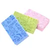 Estropajo de Baño para Niños, Esponja de Baño para Bebés y Adultos, Potente Esponja Exfoliante para Eliminar Suciedad y Mugre, Esponja Indolora para Frotar la Espalda
