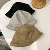 Sombrero de pescador de algodón de estilo japonés, de moda, para primavera y verano, recién llegado, para mujer, artístico, retro, rizado, delantero, largo, trasero, corto.