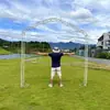 Suporte de Flores em Arco de Ferro Forjado, Treliça em Arco para Rosas Trepadeiras para Jardim Externo, Pátio, Vila com Porta, Treliça para Clematis Trepadeira