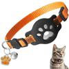Modelo Patentado Adecuado para Estuche Protector de Rastreador Airtag, Collar de Cuadros con Cascabel, Collar para Gato en Stock