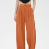 Nuevos Pantalones de Traje Rectos para Mujer Primavera y Otoño Cintura Alta Caída Sueltos Pierna Ancha Estilo Elegante para el Trabajo