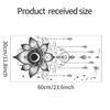 Nova Decoração Pendente Estilo Étnico Oriente Médio Comércio Exterior FX-B420 Flor de Lótus Quarto Sala de Estar Estudo Decoração de Casa Adesivo de Parede