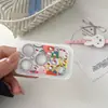 Protetor de lente pequeno estilo coreano com laço de borboleta banhado a ouro, adequado para telefones Apple 17P/17PM/18P/18PM