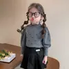 Ropa de Invierno para Niñas Capa Interior Mariposa Capa Base con Felpa Nueva 2026 Ropa de Invierno para Bebés de Niños Camiseta