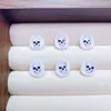 Accesorios populares, peculiares y versátiles para decoración de uñas de calavera, serie de Halloween de horror tridimensional, decoraciones de resina para funda de teléfono