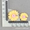 Accesorios de Resina de Flores DIY para Teléfono Clip de Margarita Zuecos Parche Cortado al Sol Accesorios para el Cabello Pegamento para BB Cream Materiales