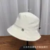 Nuevo Sombrero de Pescador Casual Simple con Logo Kt para Mujer, Primavera 2026, Protección Solar, Moderno, Versátil, Sombrero de Cubo Adelgazante