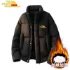 Ropa exterior de algodón casual holgada a la moda para hombre y mujer con cuello alto, comercio exterior, invierno nuevo, engrosada, a prueba de viento y frío, lista para la venta