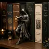 Nuevo adorno de estantería de la Parca estilo gótico transfronterizo, decoración de estantería estilo dark academia, manualidad de resina para Halloween