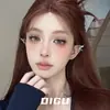 Metal Líquido Mariposa Estilosa Cuff para Oreja Fresca y Genial Clip para Oreja para Mujeres Sin Perforaciones Oreja Nuevo 2025