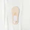 Meias Femininas de Verão Finas Baixas Invisíveis com Sola de Algodão Puro, Antiderrapantes, Adequadas para Saltos Altos, Ultrafinas