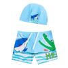Bañador para niños pequeños, novedad de 2024, con estampado de dibujos animados, de secado rápido, para natación deportiva.