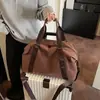Nova bolsa tote de grande capacidade para viagens curtas, moderna e leve, adequada para viagens, academia e uso diário