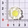 Clip para el pelo de girasol y margarita irregular translúcido Pegatina para Crocs, teléfono, botella de agua, coche, escritorio al por mayor