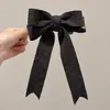 Horquilla de Princesa con Lazo Medio Atado, Accesorio para el Cabello, Pinza Elegante y Dulce de Satén, Horquilla Estilo Coreano para la Parte Posterior de la Cabeza