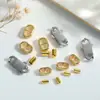 Corrente Cubana Tendência Fivela de Jeans Fivela de Figura de Oito Nariz de Porco Furo Duplo Espaçador de Silicone Contas Pulseira Ajustável Acessórios de Fivela de Metal