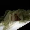 Tela de malla de hilo de niebla de hadas ins, suave, hecha a mano, bricolaje, color sólido, velo de encaje, tela de tul transparente para ropa