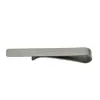 Clip de corbata de acero inoxidable Jacobin para hombre 50X8mm liso grabado láser personalidad YB34316