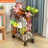 Estante de Armazenamento de Brinquedos para Bebês e Crianças de Chão Removível Estante de Armazenamento Doméstico Estante de Brinquedos Simples Classificação e Organização Armazenamento