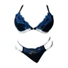 Conjunto de Lencería Sexy Calado de Encaje Brillante Zeriluna, Moderno y Sexy, Realza y Embellece el Busto