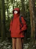 Chaquetas Exteriores de Primavera y Otoño para Hombres y Mujeres, Ropa de Trabajo con Capucha a Prueba de Viento e Impermeable, Chaquetas Deportivas de Pareja para Montañismo y Senderismo
