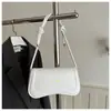 Bolsa Trendy Texturizada Estilo Francês para Axila Nova Moda Primavera 2026 Bolsa de Mão para o Dia a Dia Bolsa Quadrada Pequena de Ombro/Axila