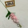 Jacinto Artificial Alto Morado Violeta Tallo Único Delphinium Decoración del Hogar Flores Falsas Boda Hogar Decoración Suave Arreglo Floral Adorno