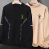 Camiseta base térmica de doble cara para hombre para otoño e invierno con cuello alto tipo tortuga, camiseta de manga larga con forro polar, camiseta interior de cuello medio