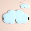 Máscara de ojos 3D tridimensional de nube para hombre y mujer, sombreado, transpirable para dormir, algodón con memoria para aliviar la fatiga, máscara de ojos especial para dormir