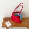Bolso de Mano Estilo Coreano Retro de Gamuza Tipo Cubo para Mujer Otoño/Invierno 2026 Bolso de Hombro de Alta Gama de Gran Capacidad para el Trabajo