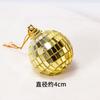 Decoración para tartas de cumpleaños, espejo reflectante, bola láser, adornos, bola de cristal para fiestas, bola de cristal, celebridad de Internet